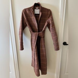 SOSKEN TWEED TRENCH